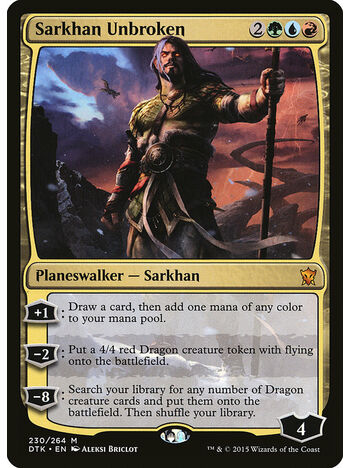 Sarkhan Unbroken