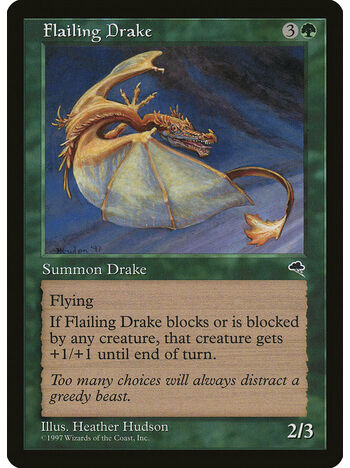 Flailing Drake