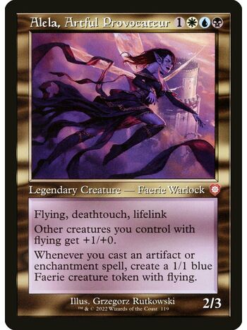 Alela, Artful Provocateur