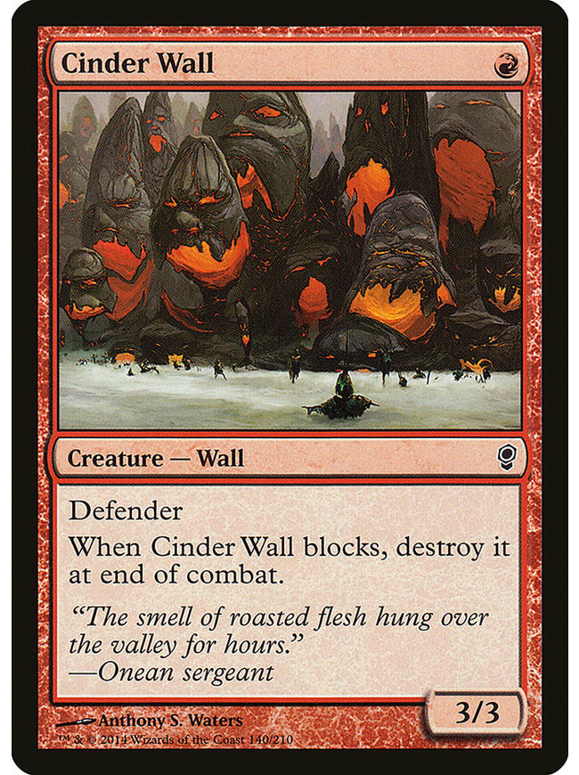Cinder Wall