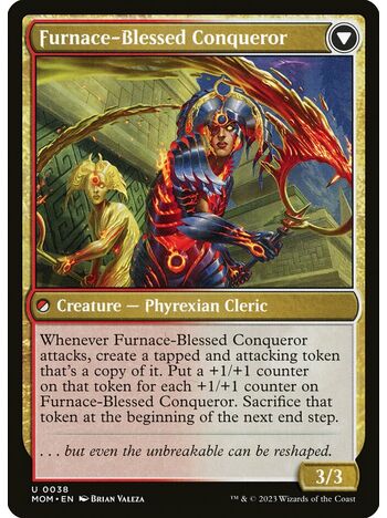 Sun-Blessed Guardian // Furnace-Blessed Conqueror