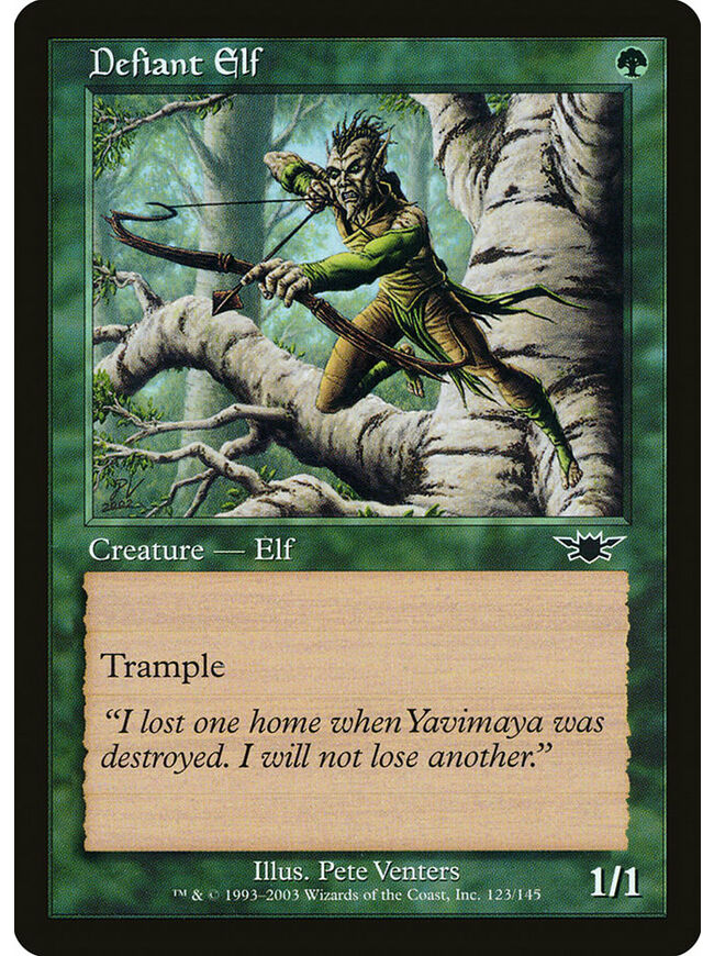 Defiant Elf