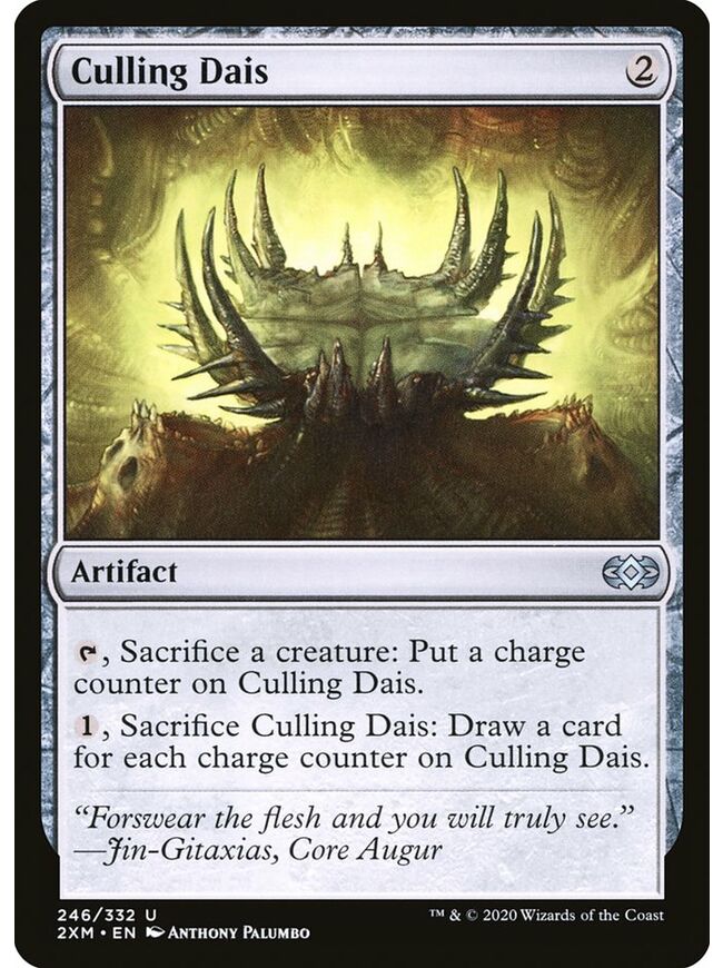 Culling Dais