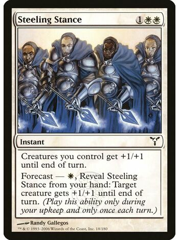 Steeling Stance
