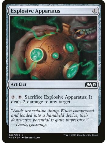 Explosive Apparatus