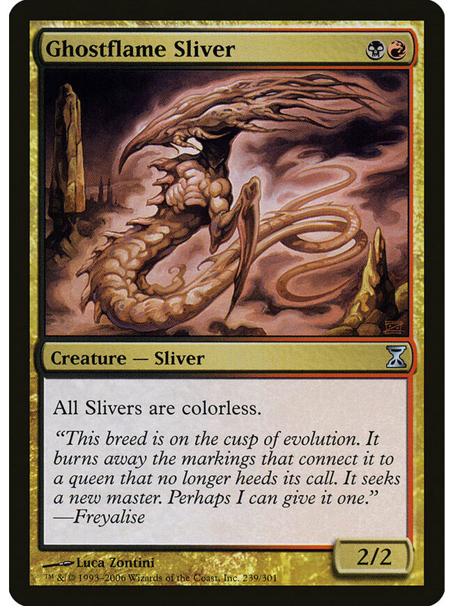 Ghostflame Sliver