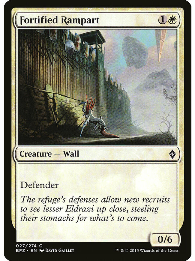 Fortified Rampart