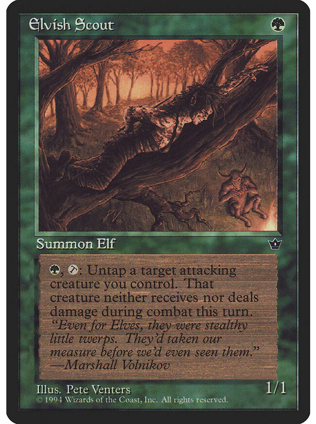 Elvish Scout