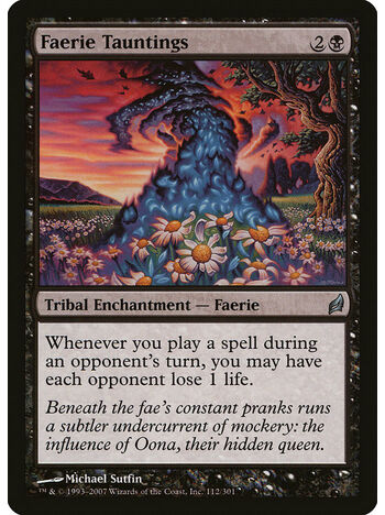 Faerie Tauntings