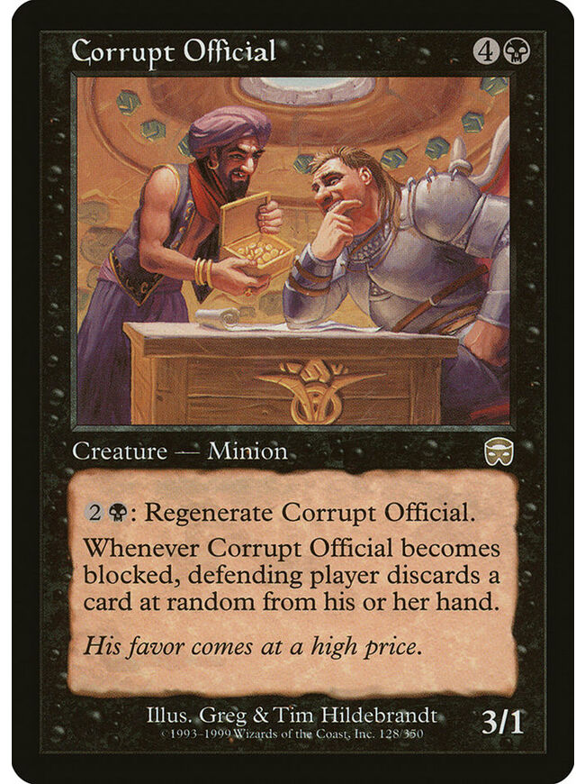 Corrupt Official