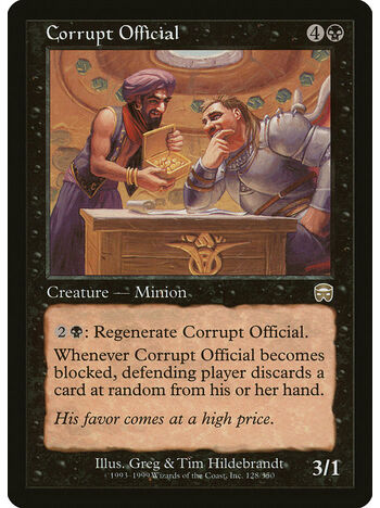 Corrupt Official