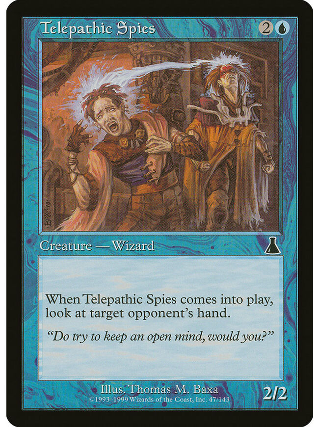 Telepathic Spies