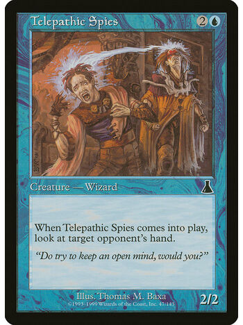 Telepathic Spies