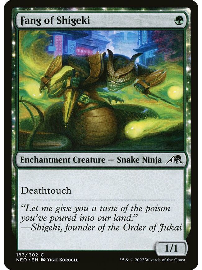 Fang of Shigeki