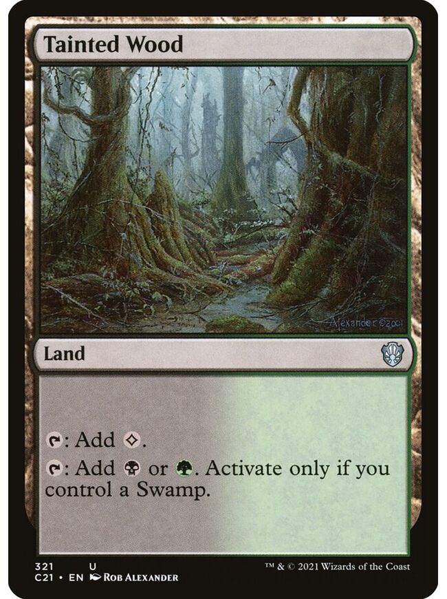 Tainted Wood