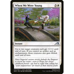 When We Were Young