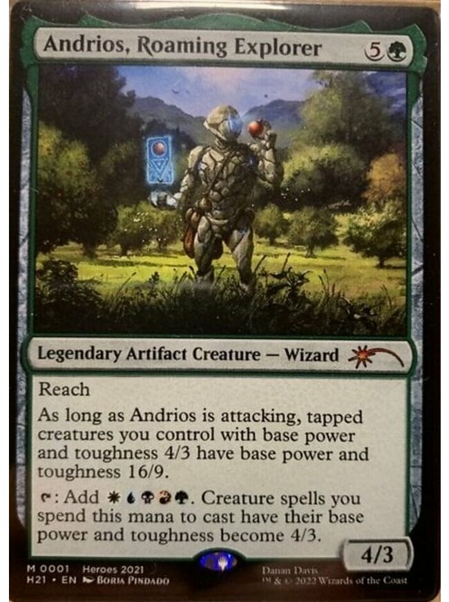 Andrios, Roaming Explorer