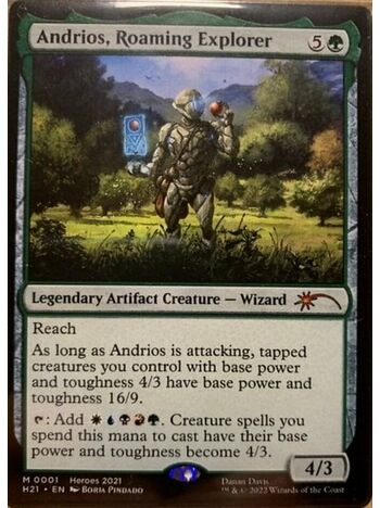 Andrios, Roaming Explorer