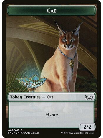 Cat Token (2/2) (Haste)