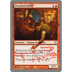 Frazzled Editor