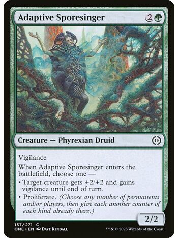 Adaptive Sporesinger