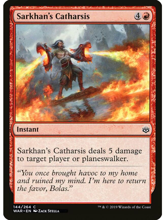 Sarkhan's Catharsis