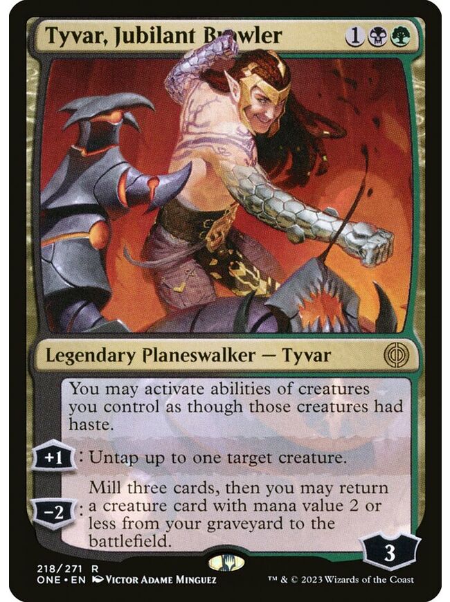 Tyvar, Jubilant Brawler