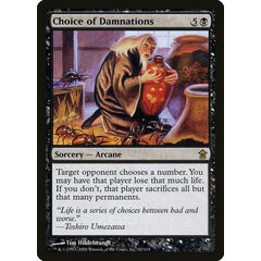 Choice of Damnations
