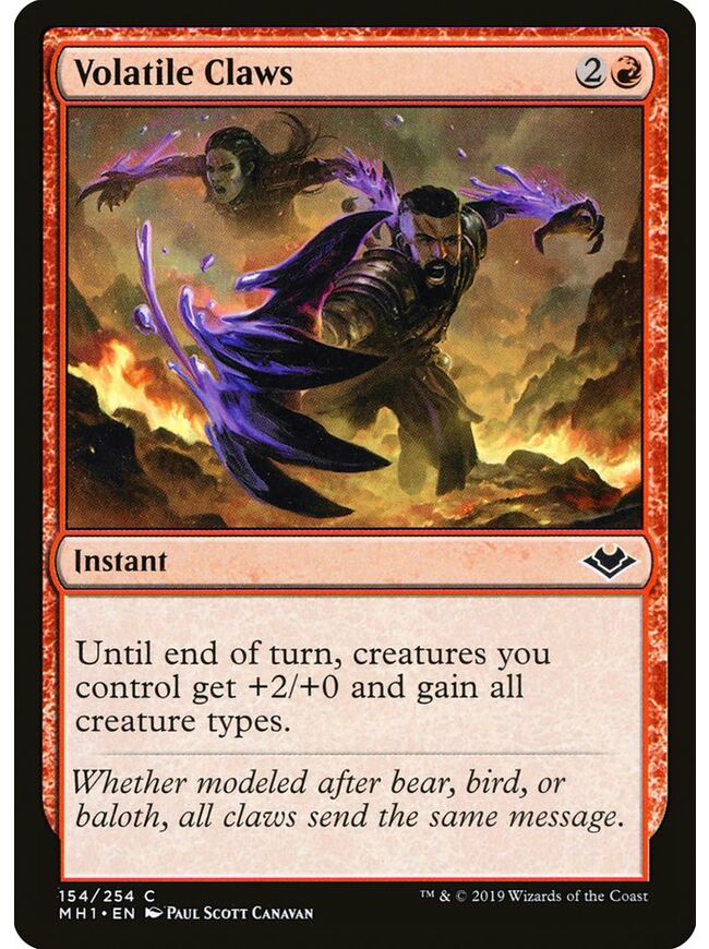 Volatile Claws