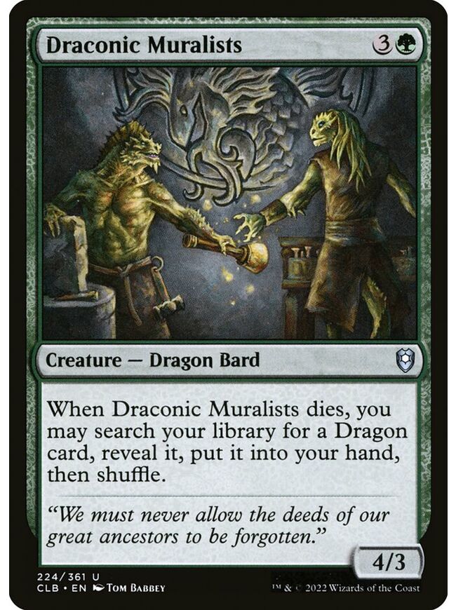 Draconic Muralists