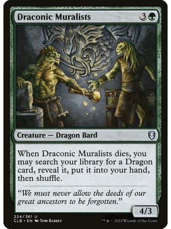 Draconic Muralists