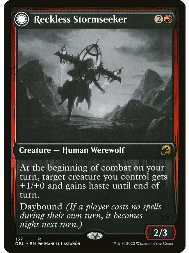 Reckless Stormseeker // Storm-Charged Slasher