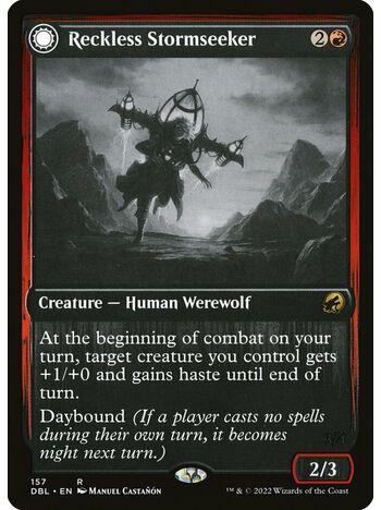 Reckless Stormseeker // Storm-Charged Slasher