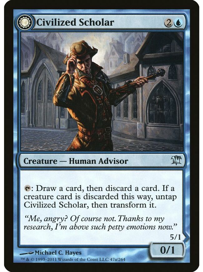 Civilized Scholar // Homicidal Brute