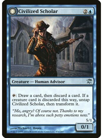 Civilized Scholar // Homicidal Brute