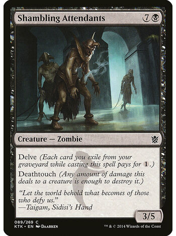 Shambling Attendants