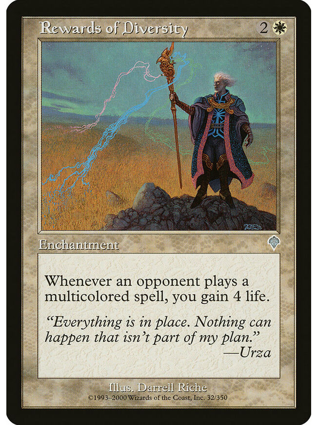 Rewards of Diversity