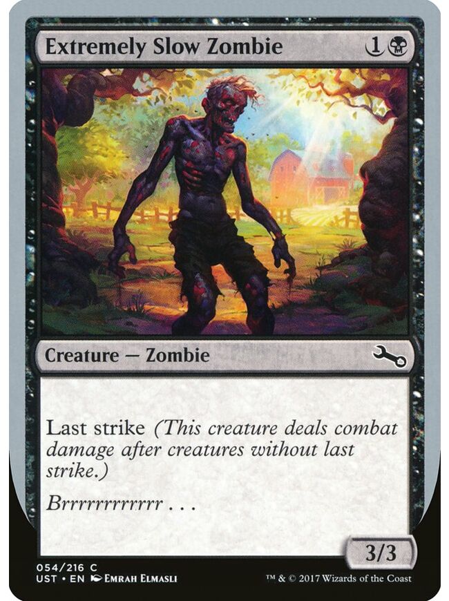Extremely Slow Zombie