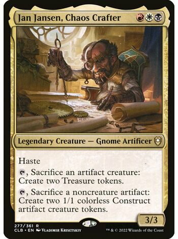 Jan Jansen, Chaos Crafter