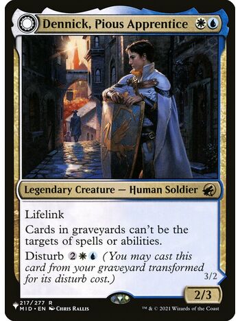 Dennick, Pious Apprentice // Dennick, Pious Apparition