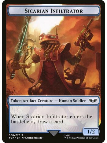 Sicarian Infiltrator Token