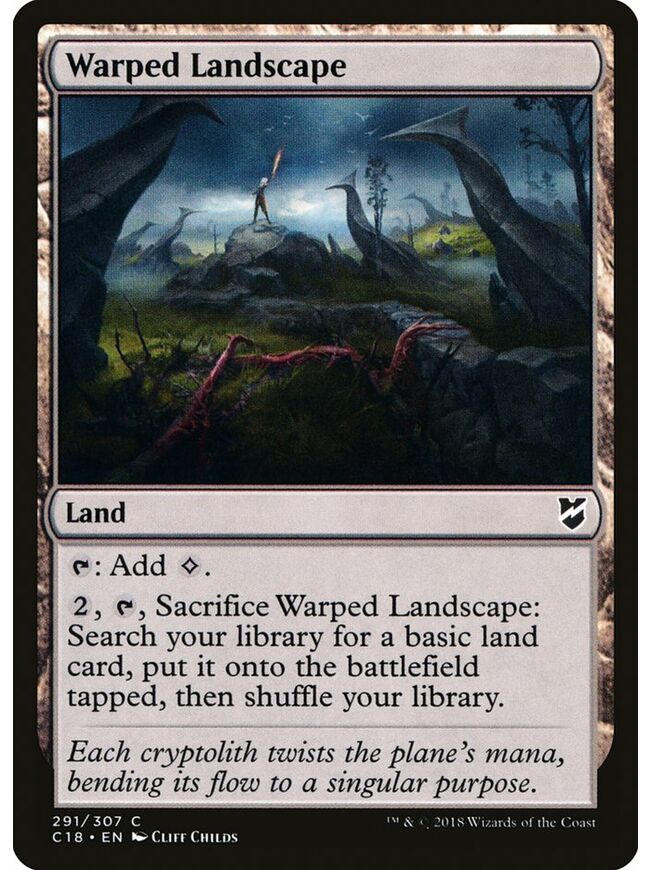 Warped Landscape