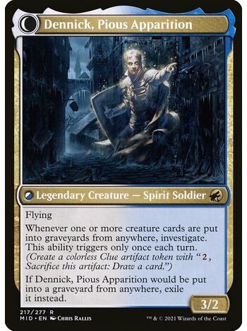 Dennick, Pious Apprentice // Dennick, Pious Apparition