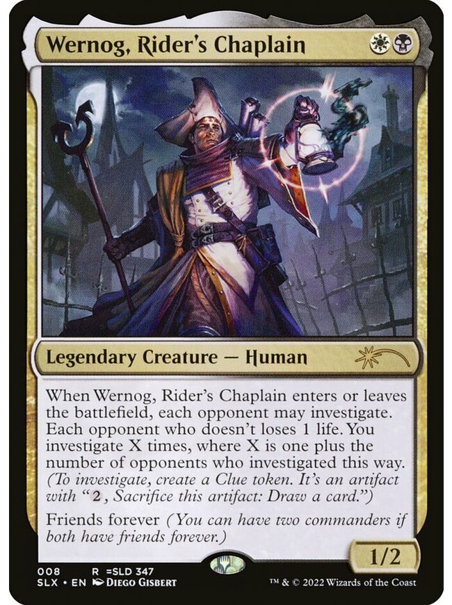 Wernog, Rider's Chaplain (Will the Wise)