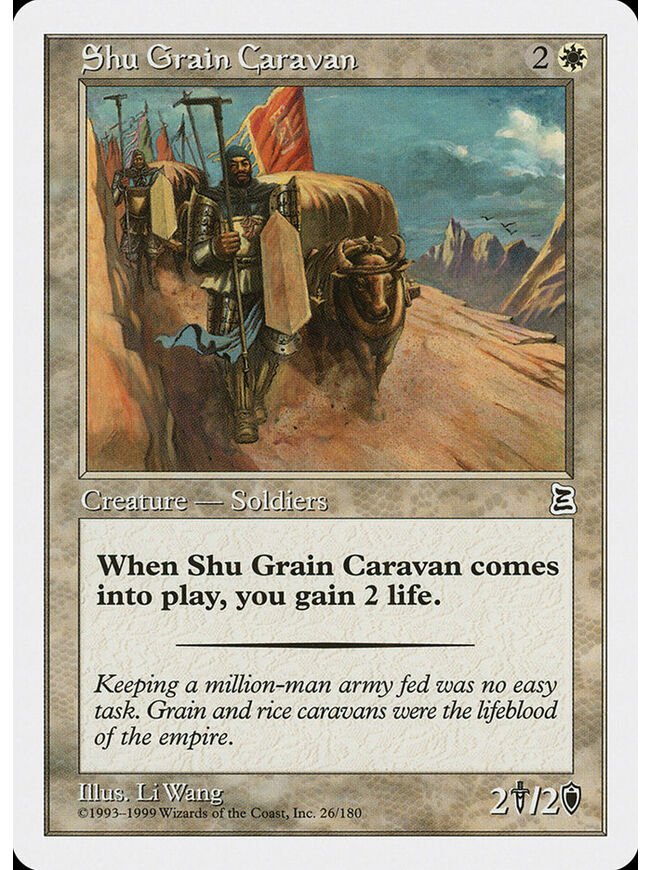 Shu Grain Caravan