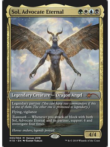 Sol, Advocate Eternal