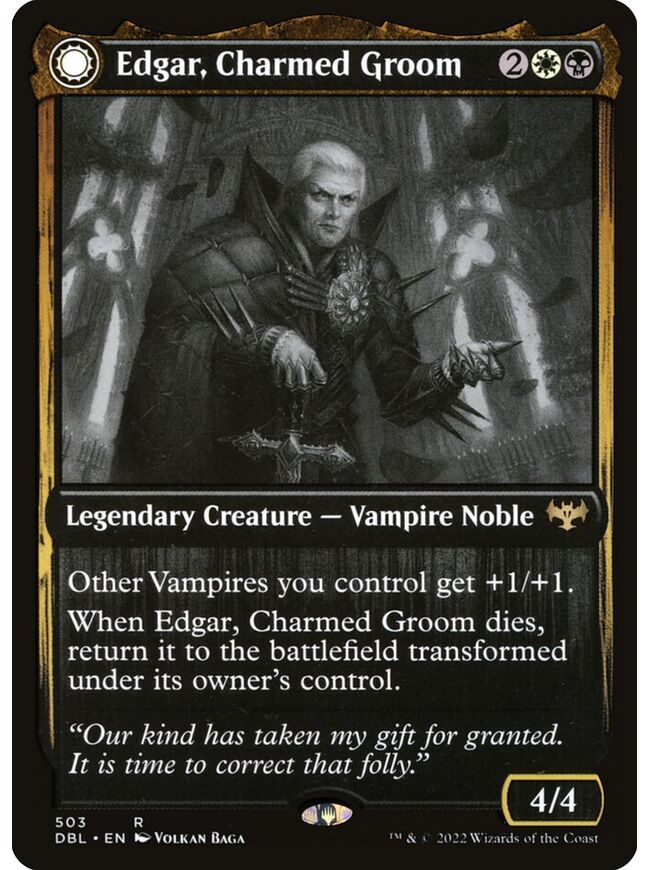 Edgar, Charmed Groom // Edgar Markov's Coffin