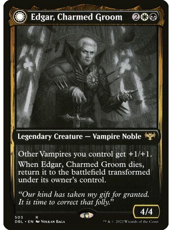 Edgar, Charmed Groom // Edgar Markov's Coffin