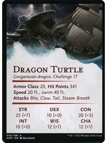 Dragon Turtle // Dragon Turtle (Art Series)