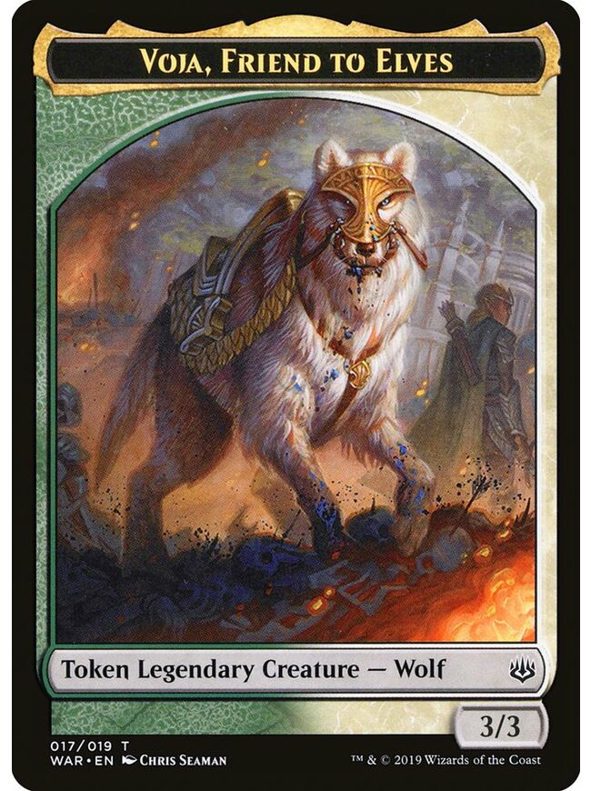 Voja, Friend to Elves Token